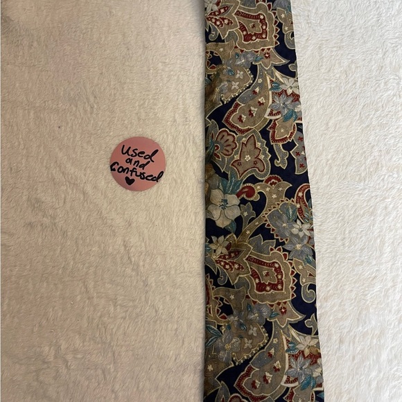 Floral Paisley Tie - Multicolor - Picture 3 of 5
